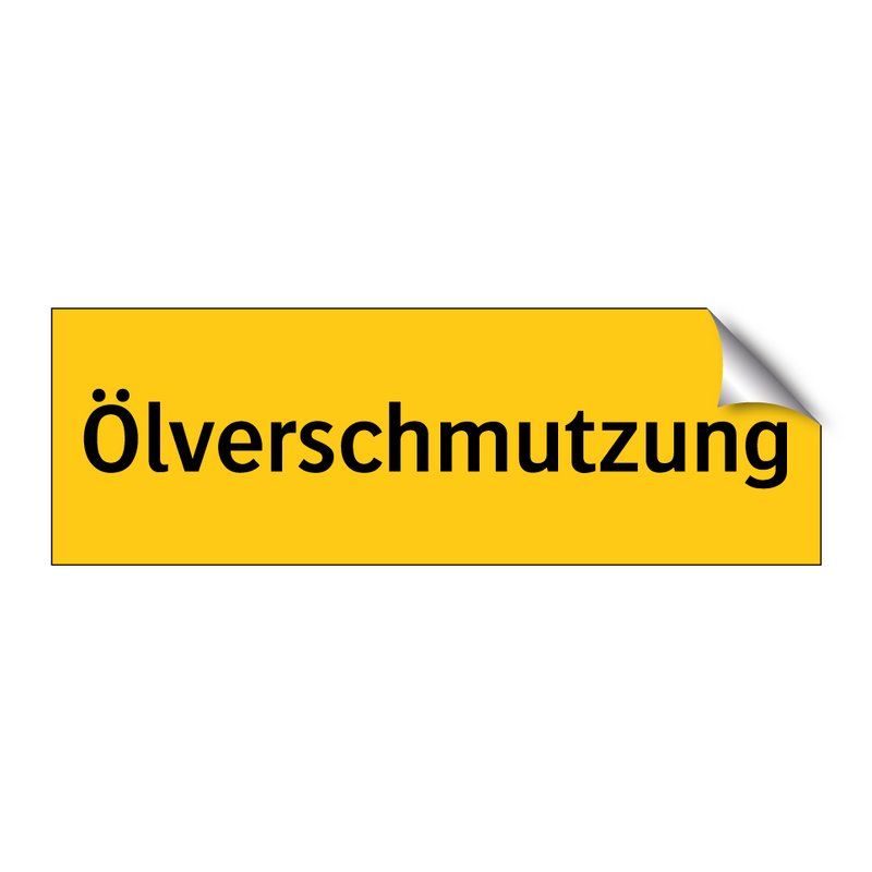 Ölverschmutzung