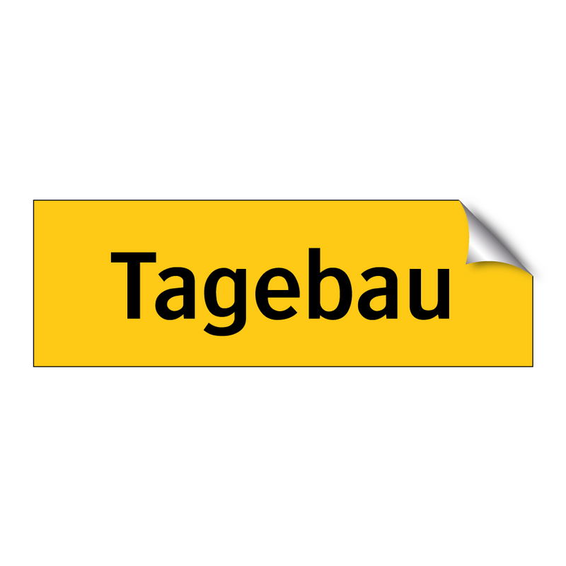 Tagebau