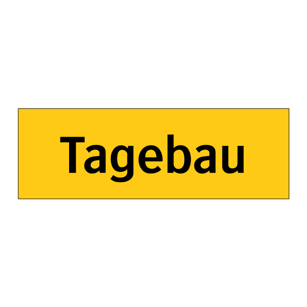 Tagebau