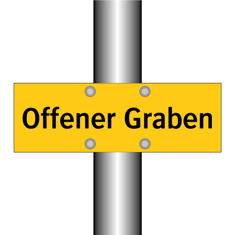 Offener Graben