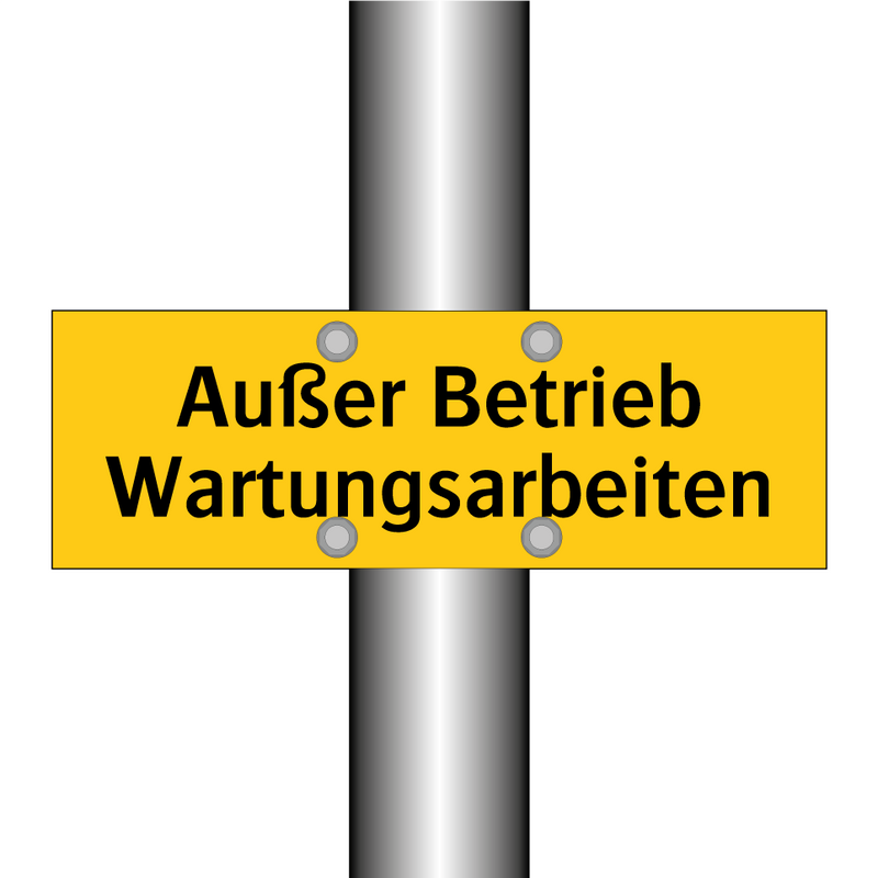 Außer Betrieb Wartungsarbeiten