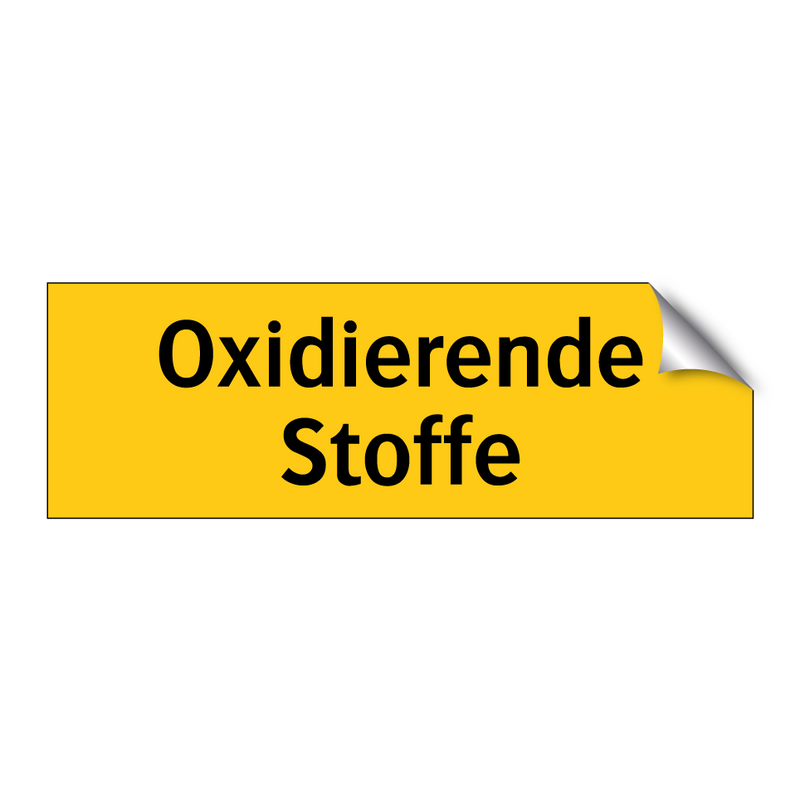Oxidierende Stoffe