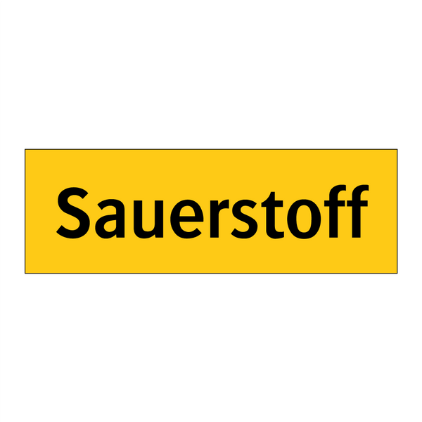 Sauerstoff