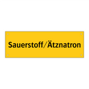 Sauerstoff/Ätznatron