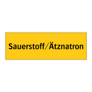Sauerstoff/Ätznatron