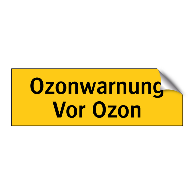Ozonwarnung Vor Ozon