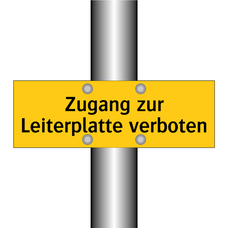 Zugang zur Leiterplatte verboten