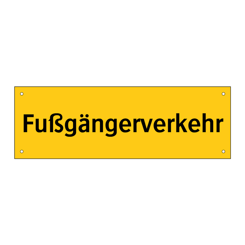 Fußgängerverkehr
