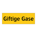 Giftige Gase