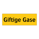 Giftige Gase