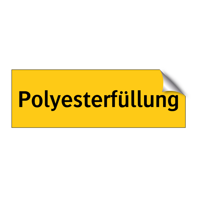 Polyesterfüllung