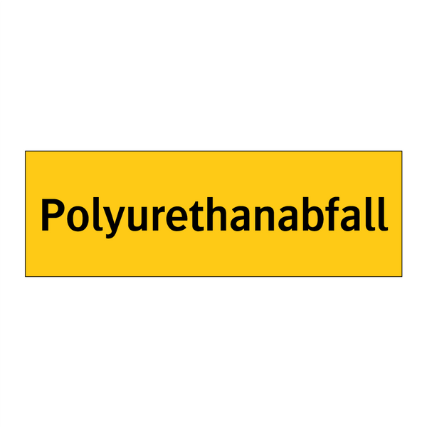 Polyurethanabfall