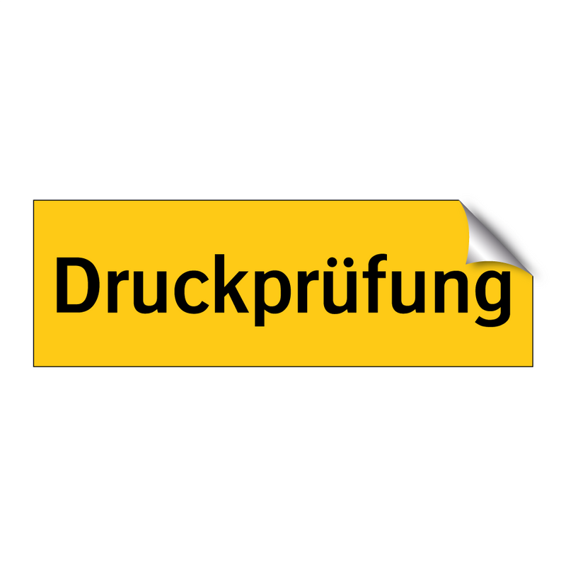 Druckprüfung