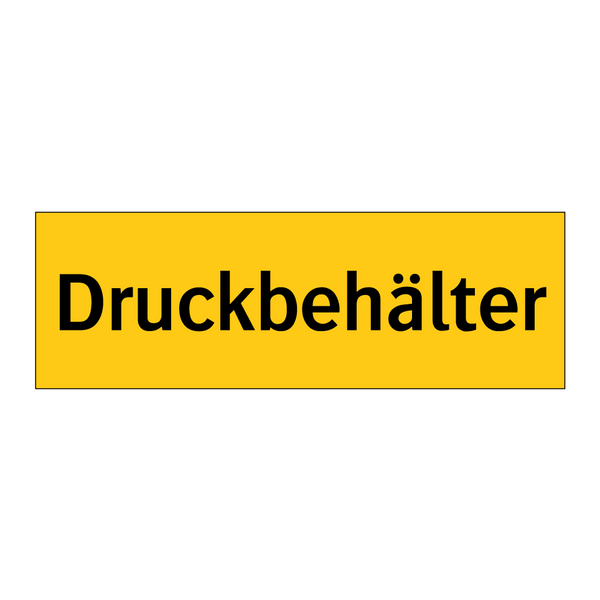 Druckbehälter