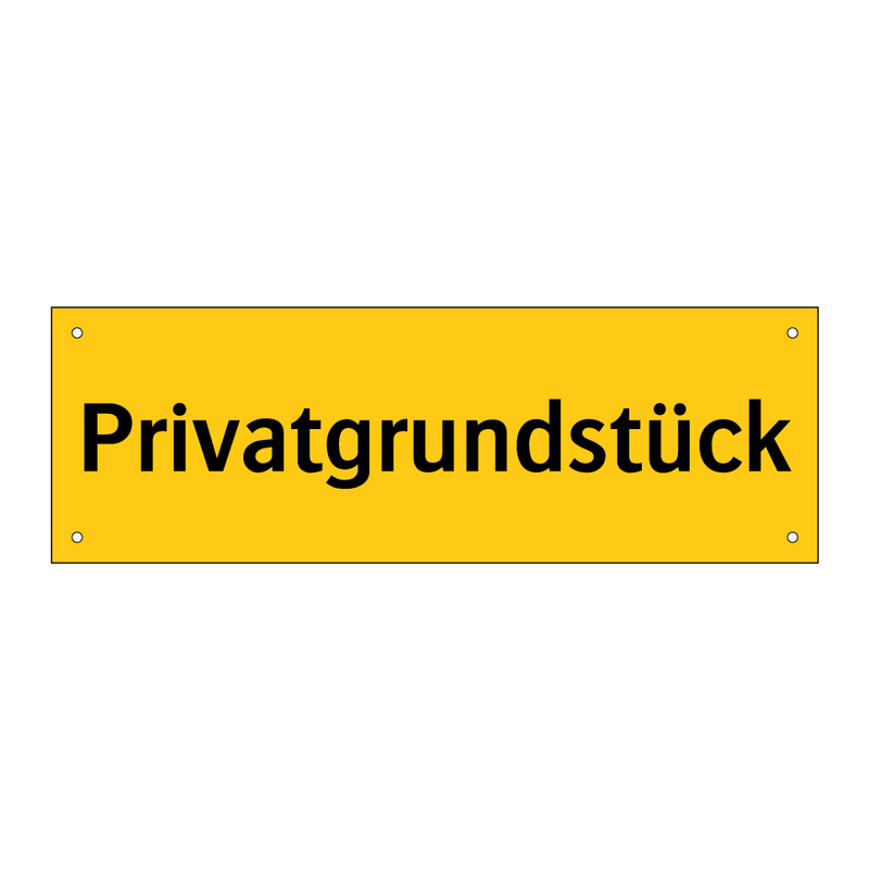 Privatgrundstück