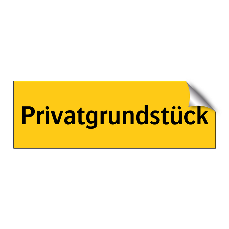Privatgrundstück