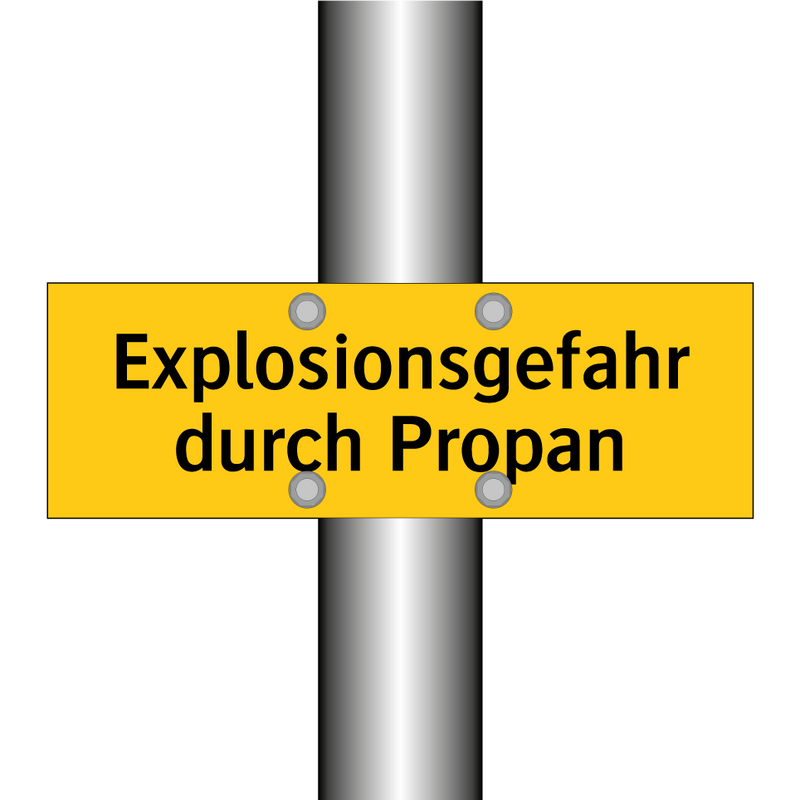 Explosionsgefahr durch Propan