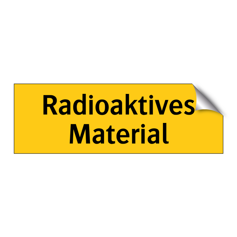 Radioaktives Material