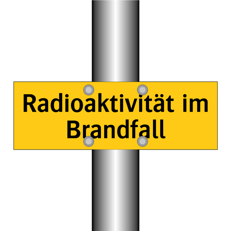 Radioaktivität im Brandfall