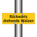 Rückwärts drehende Walzen