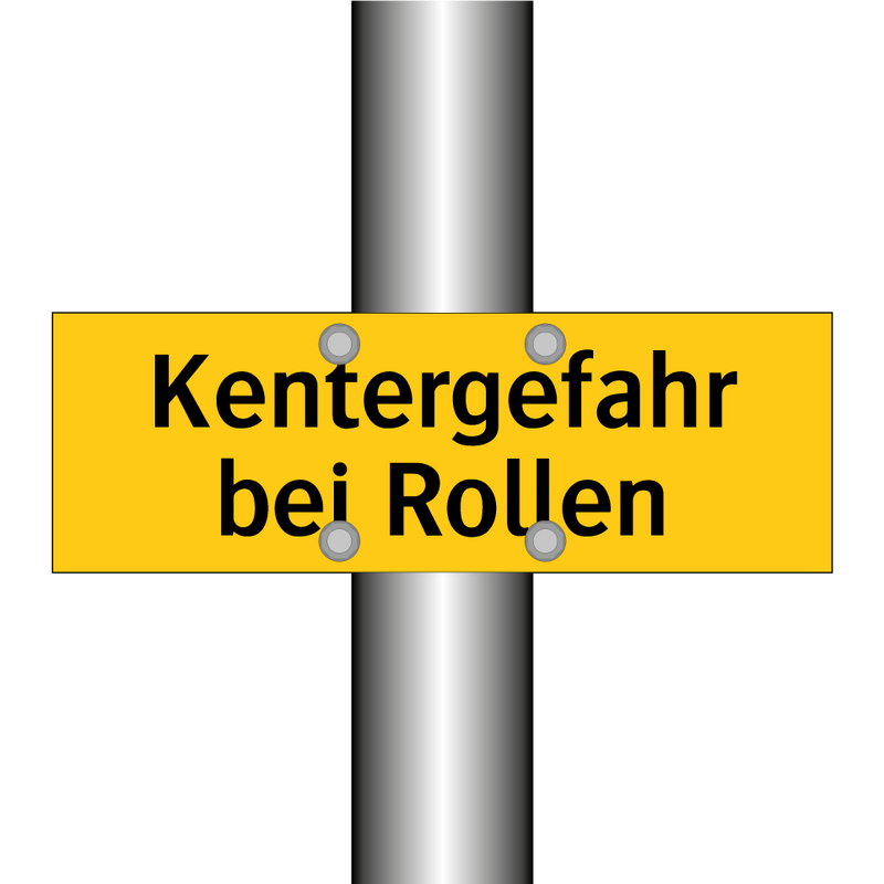 Kentergefahr bei Rollen