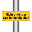 Nicht unter der Last hindurchgehen