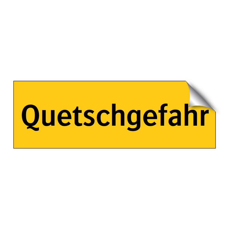 Quetschgefahr