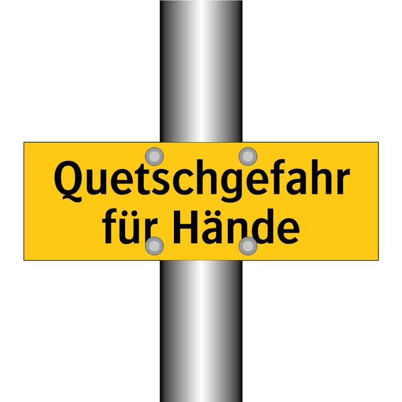 Quetschgefahr für Hände