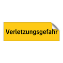 Verletzungsgefahr
