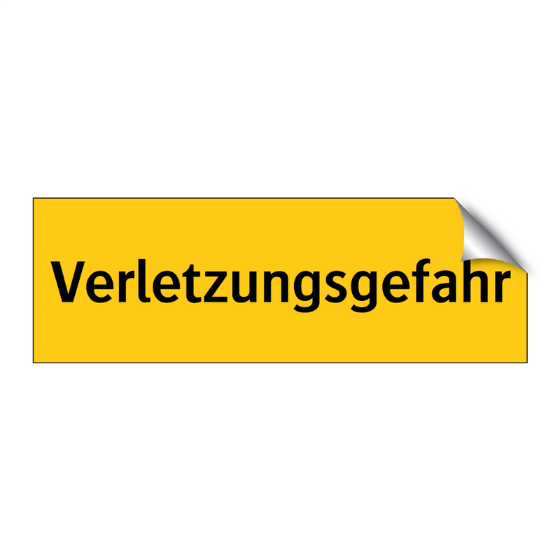 Verletzungsgefahr