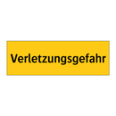 Verletzungsgefahr