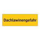 Dachlawinengefahr