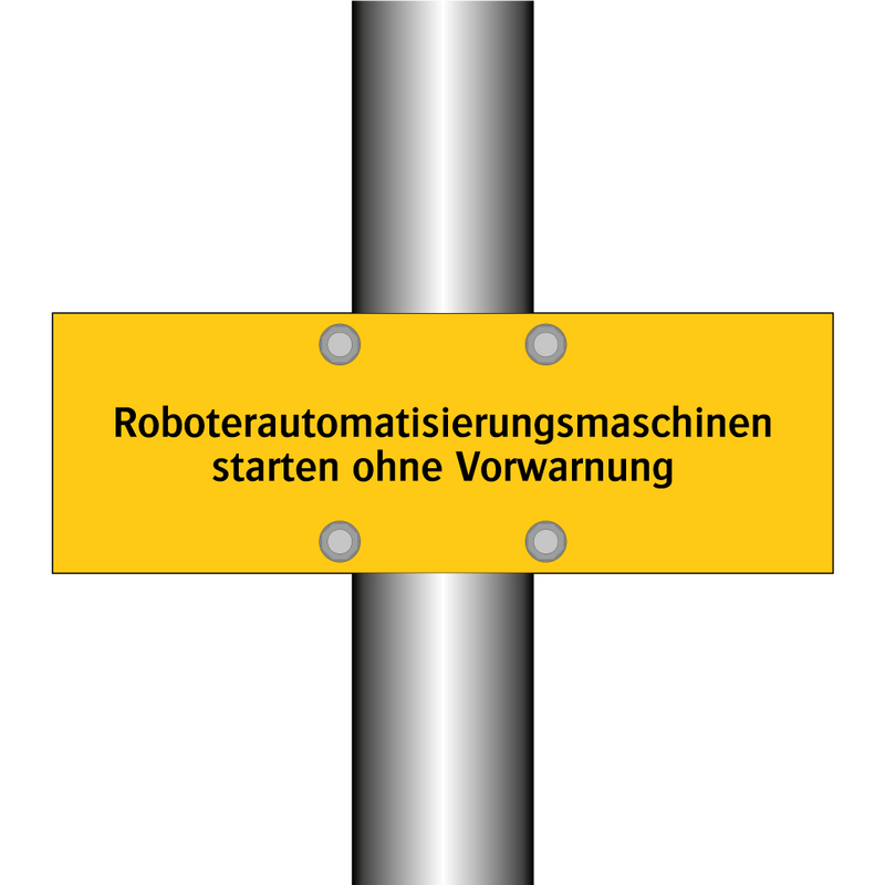 Roboterautomatisierungsmaschinen starten ohne Vorwarnung