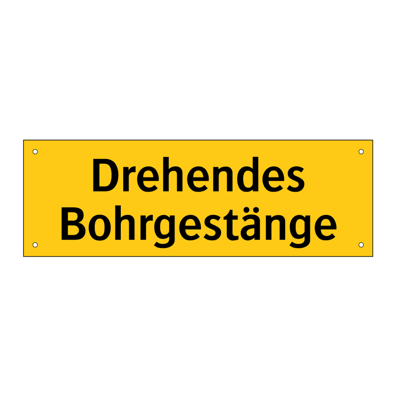 Drehendes Bohrgestänge