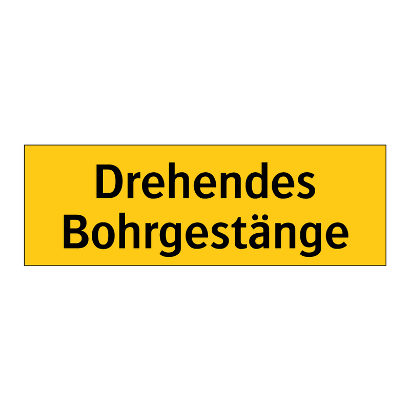 Drehendes Bohrgestänge