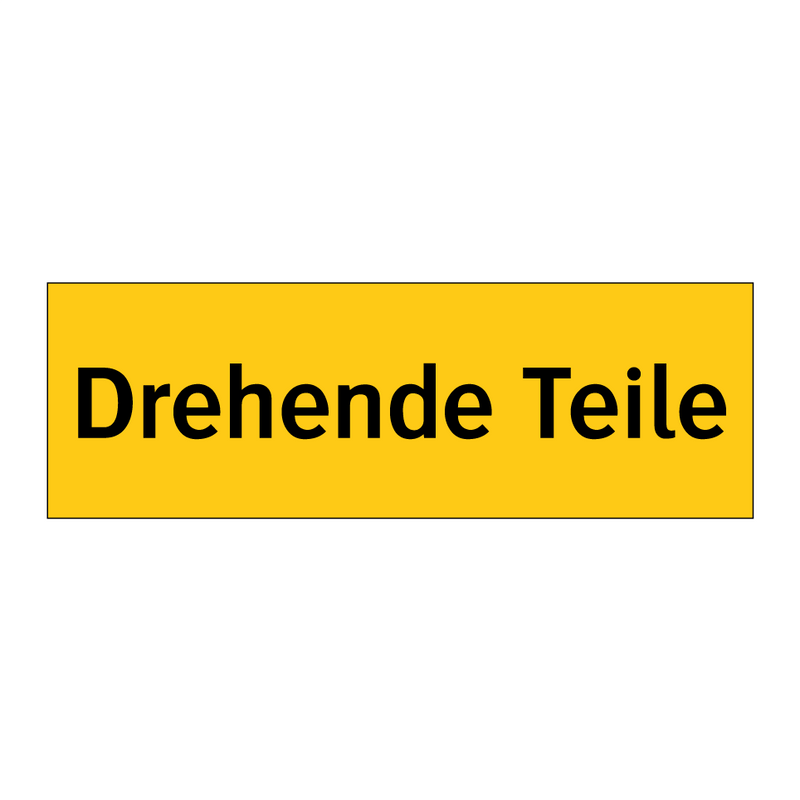 Drehende Teile