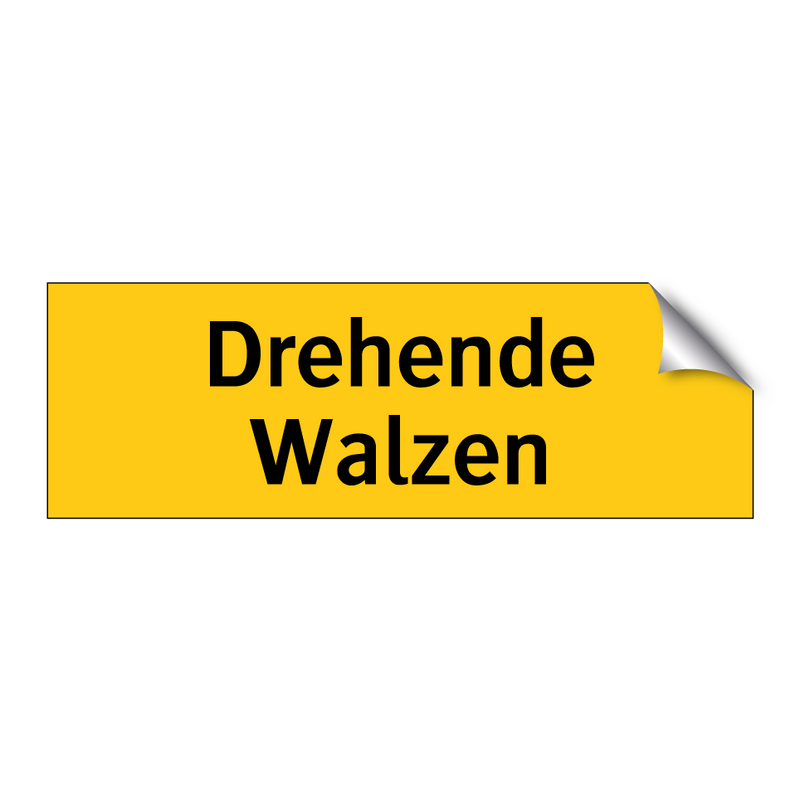 Drehende Walzen
