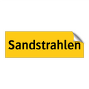 Sandstrahlen
