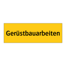Gerüstbauarbeiten