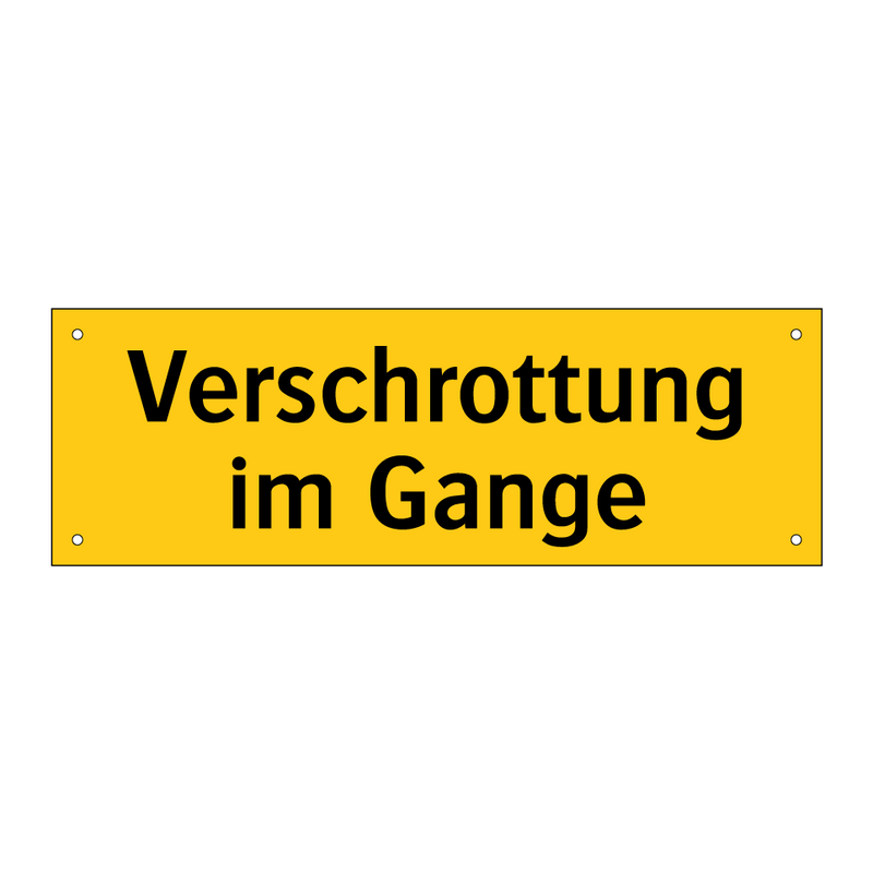 Verschrottung im Gange