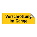 Verschrottung im Gange