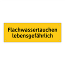 Flachwassertauchen lebensgefährlich