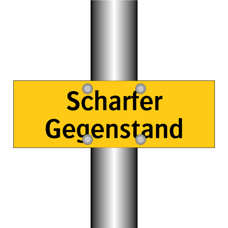 Scharfer Gegenstand