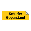 Scharfer Gegenstand