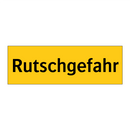 Rutschgefahr
