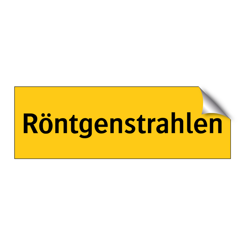Röntgenstrahlen