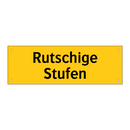 Rutschige Stufen