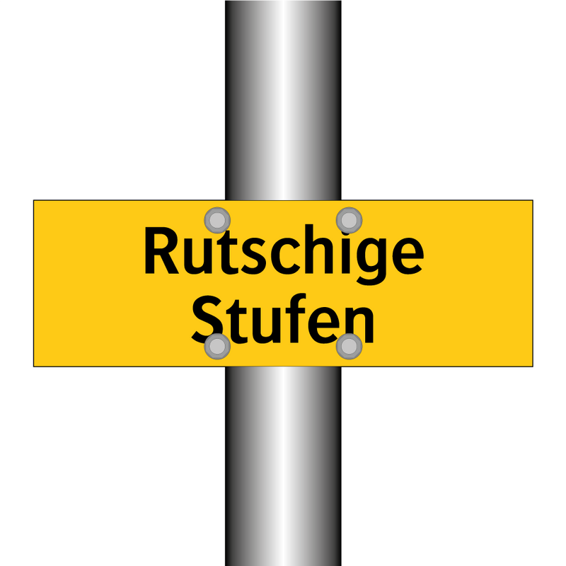 Rutschige Stufen