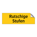Rutschige Stufen