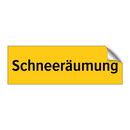 Schneeräumung